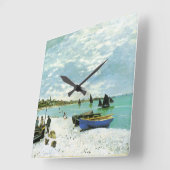 Horloge Carrée French Seaside Wall Clock (Angle)
