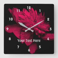 Fuchsia Pink Peony Art personnalisé
