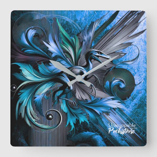 Horloge Carrée Fuel Strength (Recto)