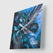 Horloge Carrée Fuel Strength (Angle)