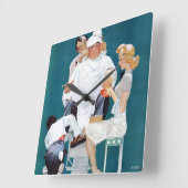 Horloge Carrée Full treatment (Angle)