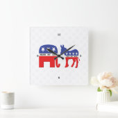 Horloge Carrée Funny (Maison)