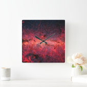 Horloge Carrée Galaxie de la Voie Lactée (Maison)