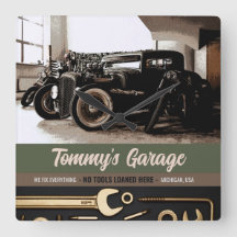 Garage mécanique de moto sur mesure