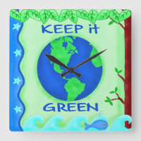 Garder vert Sauver la Terre Environnement Art