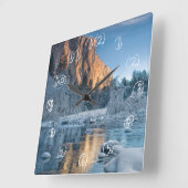 Horloge Carrée Gates à Yosemite (Angle)