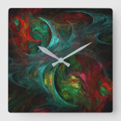 Horloge Carrée Genesis Nova Abstract (Recto)