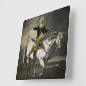 Horloge Carrée George Washington (Angle)