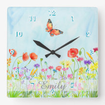 gibier flowerspring flowers watercolor customizabl