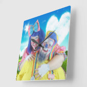 Horloge Carrée Giggales et gadgets (Angle)