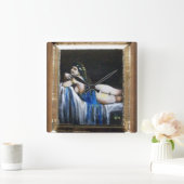 HORLOGE CARRÉE GIPSY BLUE (Maison)