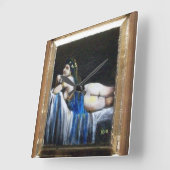 HORLOGE CARRÉE GIPSY BLUE (Angle)