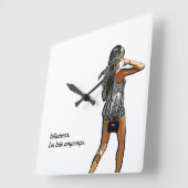 Horloge Carrée ~Girl, Quoi que je sois en retard quelque part~ MU (Angle)