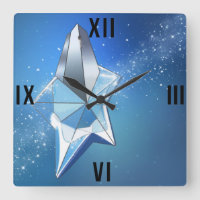 Glam à la bouteille de parfum Blue Sparkle Star