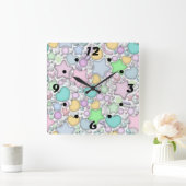 Horloge Carrée Glass ornaments (Maison)