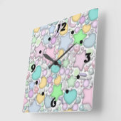 Horloge Carrée Glass ornaments (Angle)