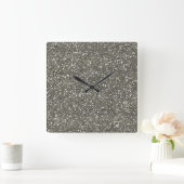 Horloge Carrée Glitter de Stylish (Maison)