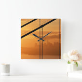 Horloge Carrée Golden gate bridge devant San Francisco (Maison)