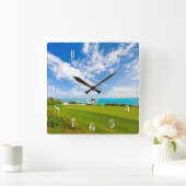 Horloge Carrée Golf (Maison)