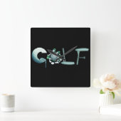 Horloge Carrée Golf (Maison)
