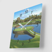 Horloge Carrée Golf Course (Angle)
