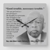 Good Trouble, John Lewis, gris
