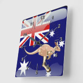 Horloge Carrée Gouffre d'Australie (Angle)