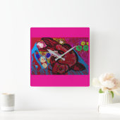 Horloge Carrée Grace's Harmony (Maison)