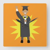 Horloge Carrée Graduation (Recto)