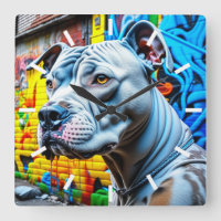 Graffiti urbain de rue de Pitbull City