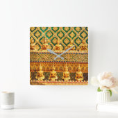 Horloge Carrée Grand Palais De Bangkok, Thaïlande (Maison)