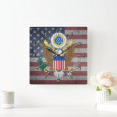 Horloge Carrée Grand sceau des États-Unis (Maison)