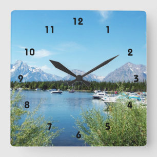 Horloge Carrée Grand Teton National Park landscape photographiy.