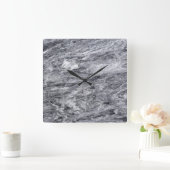 Horloge Carrée Granite Stone Pattern (Maison)