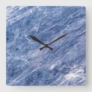 Horloge Carrée Granite Stone Pattern