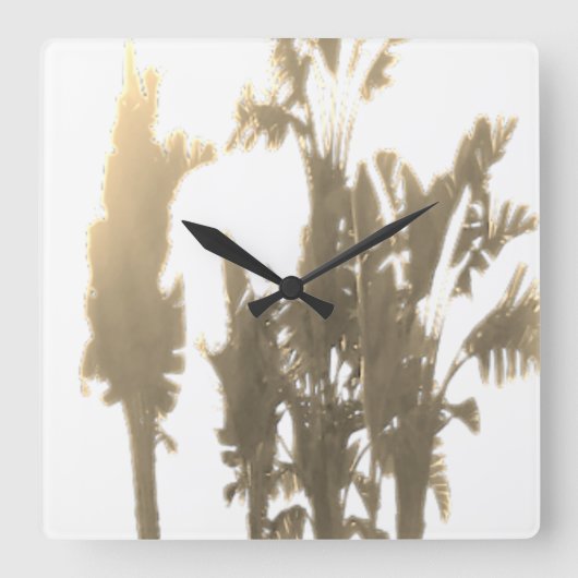 HORLOGE CARRÉE GRAPHIQUE ET CONCEPTION (Recto)