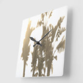 HORLOGE CARRÉE GRAPHIQUE ET CONCEPTION (Angle)