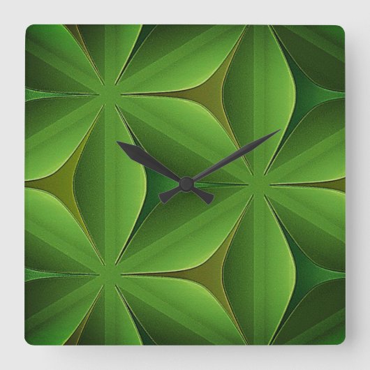 HORLOGE CARRÉE GRAPHIQUE ET CONCEPTION (Recto)