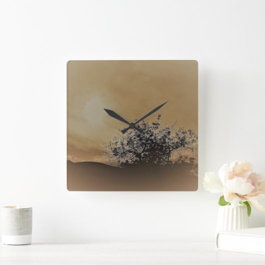 HORLOGE CARRÉE GRAPHIQUE ET CONCEPTION (Maison)