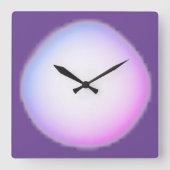 HORLOGE CARRÉE GRAPHIQUE ET CONCEPTION (Recto)