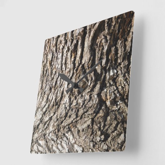 HORLOGE CARRÉE GRAPHIQUE ET CONCEPTION (Angle)