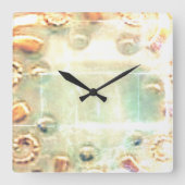 HORLOGE CARRÉE GRAPHIQUE ET CONCEPTION (Recto)