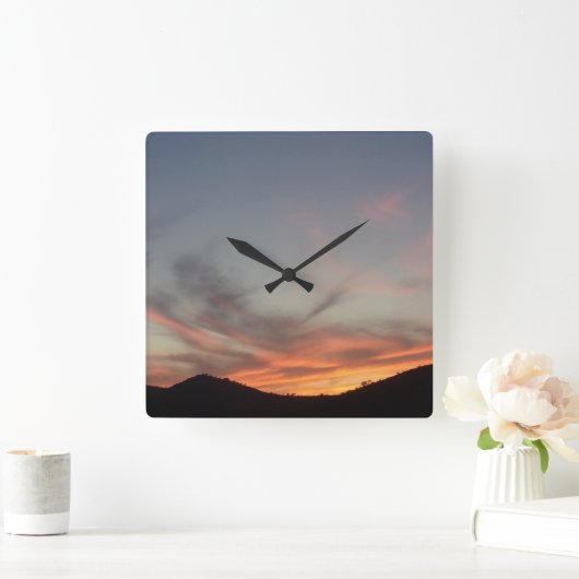 HORLOGE CARRÉE GRAPHIQUE ET CONCEPTION (Maison)