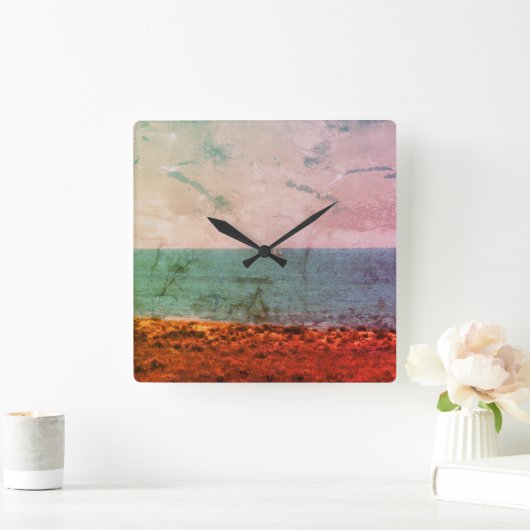 HORLOGE CARRÉE GRAPHIQUE ET CONCEPTION (Maison)