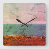 HORLOGE CARRÉE GRAPHIQUE ET CONCEPTION (Recto)