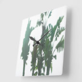 HORLOGE CARRÉE GRAPHIQUE ET CONCEPTION (Angle)