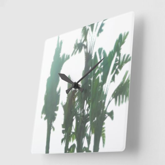 HORLOGE CARRÉE GRAPHIQUE ET CONCEPTION (Angle)