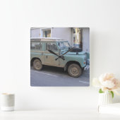 Horloge Carrée Green Land Rover (Maison)