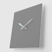 Horloge Carrée Gris (Angle)