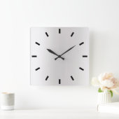 Horloge Carrée Gris gris gris gris gris gris gris gris noir (Maison)